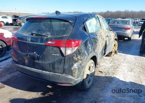 2022 Honda Hr-V Awd Lx из США, поврежденный, VIN 3CZRU6H3XNM714083